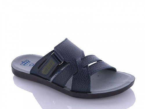 Шлепанцы Oskar 34 кожа синий в магазине Фонтан Обуви