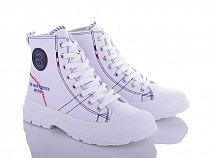 Ботинки Violeta 177-22 white в магазине Фонтан Обуви