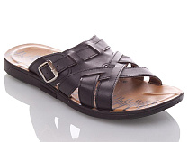 Шлепанцы Gurkem MKD21 black в магазине Фонтан Обуви