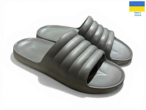 Шлепанцы Rai Shoes 408 сірий в магазине Фонтан Обуви
