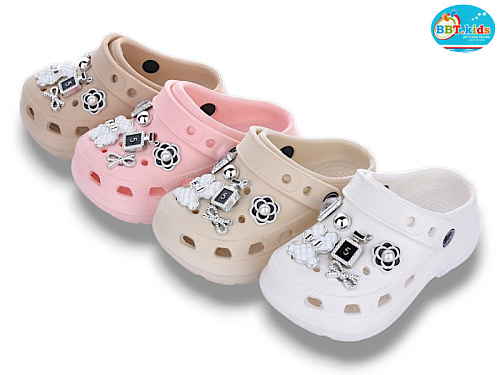 Кроксы Bbt A9135-2 mix в магазине Фонтан Обуви