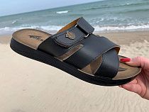 Шлепанцы Demur MKB6111-1 black в магазине Фонтан Обуви