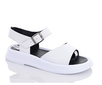 Босоножки 0140 біла шкіра  в магазине Фонтан Обуви