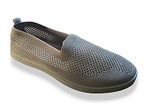 Слипоны Rai Shoes F09-009 сірий в магазине Фонтан Обуви