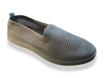 Слипоны Rai Shoes F09-009 сірий в магазине Фонтан Обуви