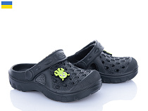 Кроксы Golden Lion 327 чорний в магазине Фонтан Обуви