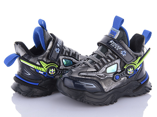 Кроссовки Big 2115-A211S black-blue в магазине Фонтан Обуви