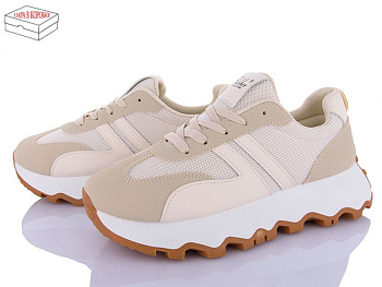 Кроссовки Viktoria RF1641 beige-grey в магазине Фонтан Обуви