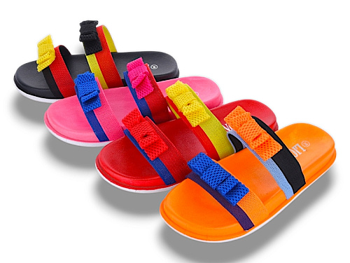 Шлепанцы Lion-Lu FY013 mix в магазине Фонтан Обуви