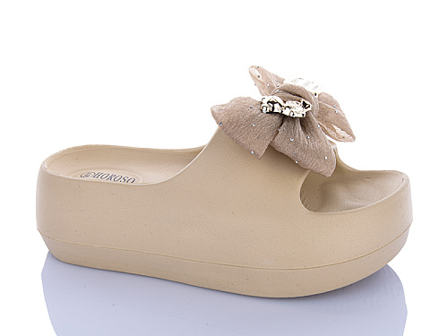 Шлепанцы Horoso E388 beige в магазине Фонтан Обуви