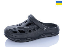 Кроксы Sanlin2 KM2 чорний в магазине Фонтан Обуви