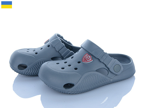 Кроксы Roks 338 т.сірий в магазине Фонтан Обуви