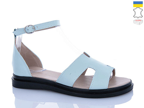 Босоножки Garti 29 блакитний шк. в магазине Фонтан Обуви