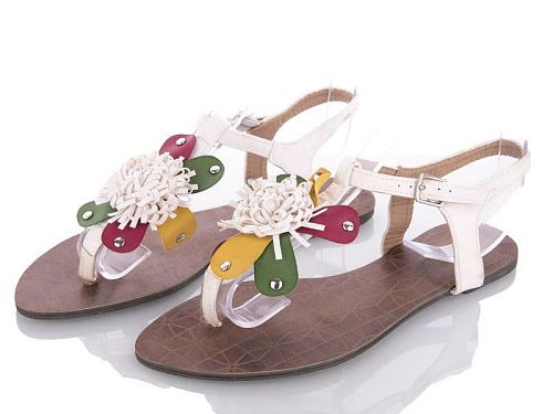 Босоножки Tama 136 white в магазине Фонтан Обуви