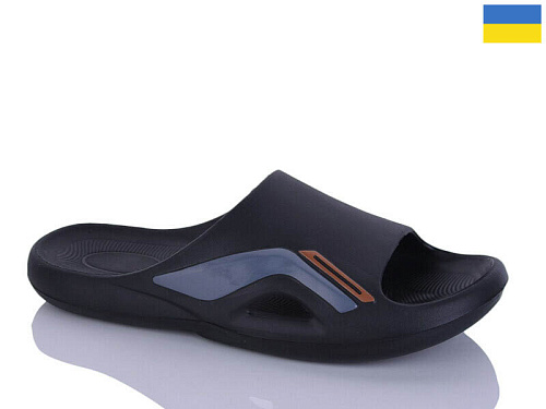 Шлепанцы Malibu 6131 чорний в магазине Фонтан Обуви