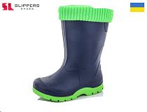 Сапоги Slipers СД 2-2 синій в магазине Фонтан Обуви