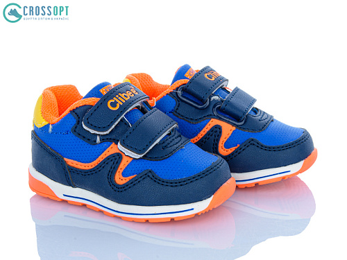 Кроссовки Crossopt F655 d.blue-orange в магазине Фонтан Обуви