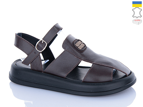 Босоножки Sali 1 карамель к чор-п. в магазине Фонтан Обуви