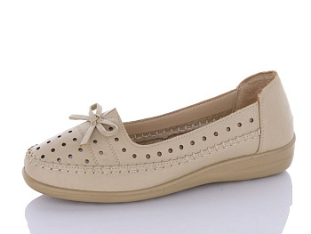 Туфли Yuemingzu 510 beige в магазине Фонтан Обуви