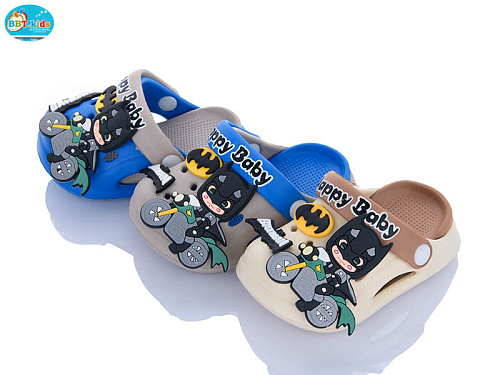 Кроксы Bbt A9167-1 mix в магазине Фонтан Обуви