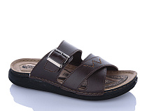 Шлепанцы Oskar 01-13 коричневий в магазине Фонтан Обуви