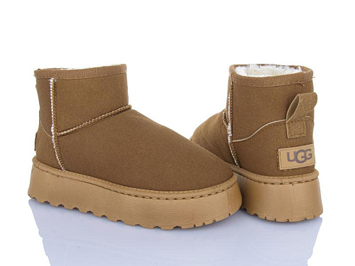 Угги Kaia 7282 camel в магазине Фонтан Обуви