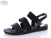 Босоножки Qq Shoes A17 black в магазине Фонтан Обуви